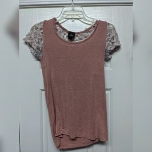 Short Sleeve Tee with Design on back